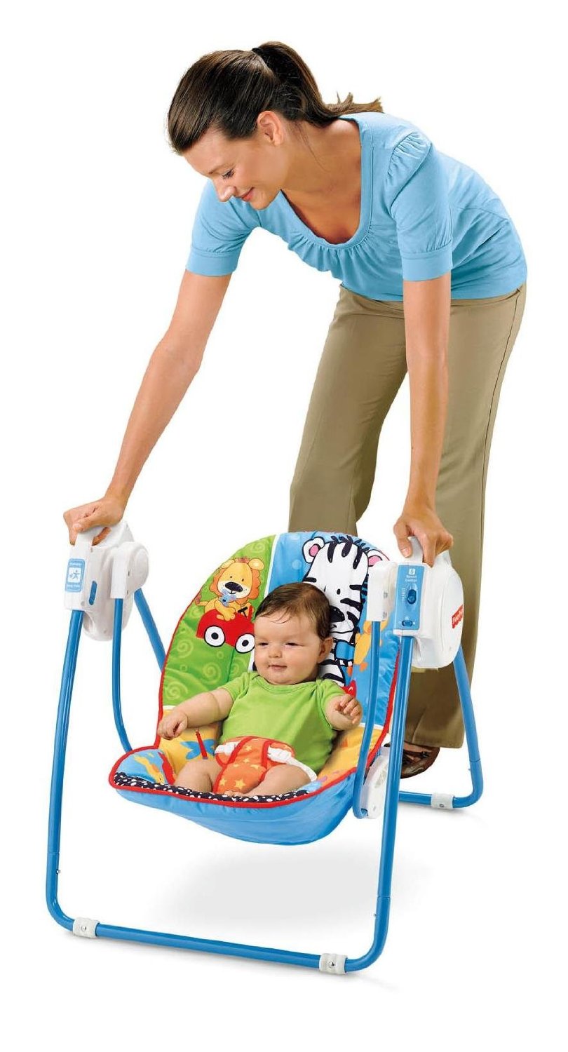 Open top best sale take along swing