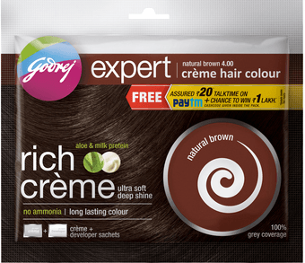 Paytm - Buy Godrej Expert Rich Creme Hair Colour worth Rs 30 or Rs 35 and  Get Rs 20 Free Paytm Cash
