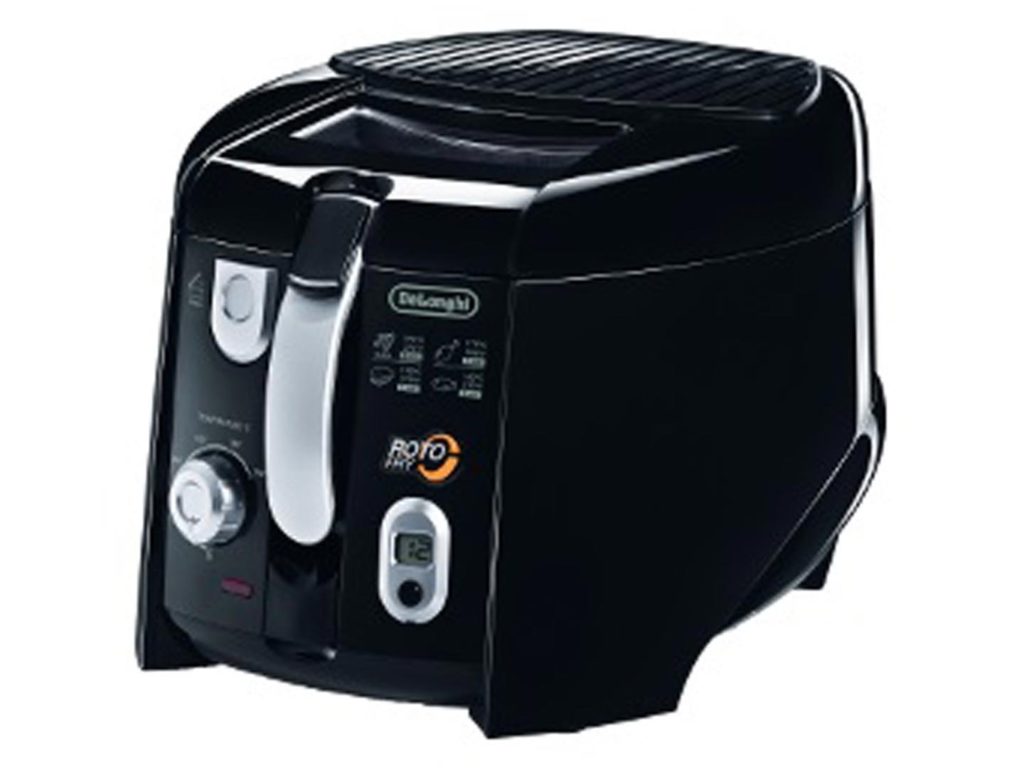 Amazon Buy Delonghi Roto F28553 1800Watt Deep Fryer (Black) at Rs