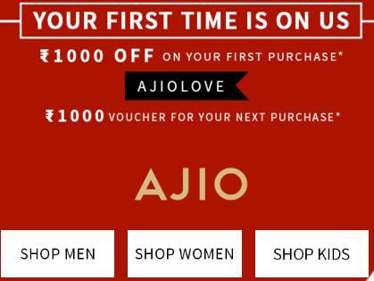 ajio new user offer