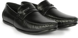 provogue black formal shoes