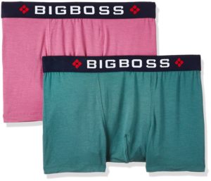  Buy Dollar Bigboss Men's Cotton Boxers (Pack of 2) for Rs 251