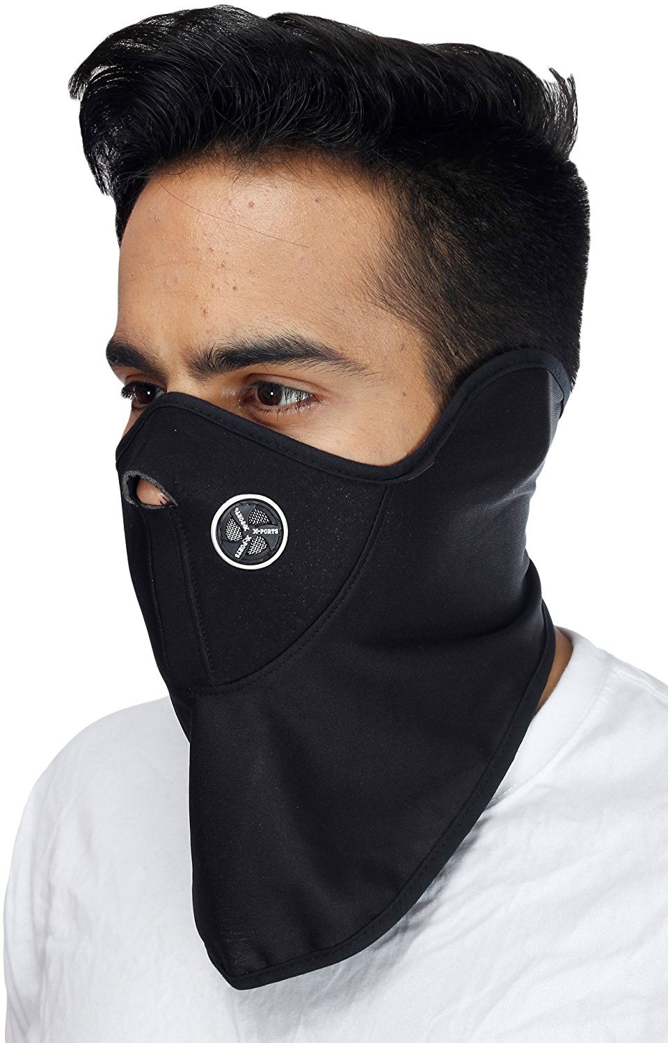 Amazon Buy Flomaster Half Face Riding Mask (Black) at Rs 88