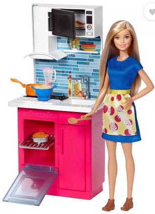 barbie kitchen set flipkart