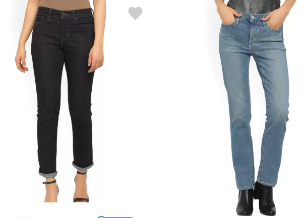 levis jeans in flipkart