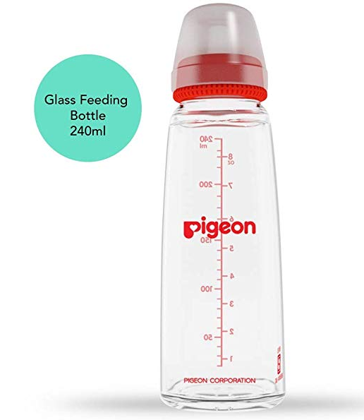 Pigeon glass shop feeding bottle