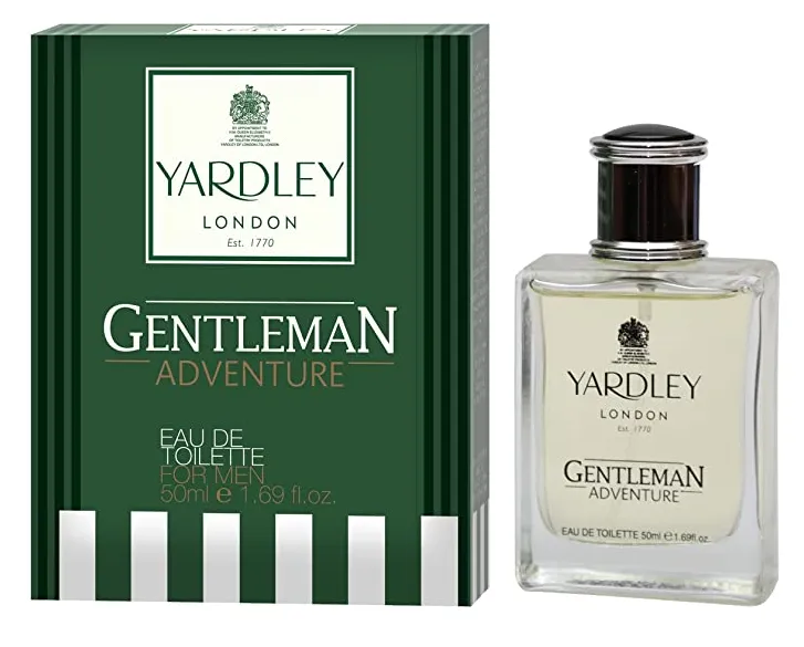 Amazon Buy Yardley London Adventure Perfume for Men (Eau de Toilette EDT), 50ml at Rs.259