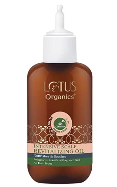 Lotus Organics+ Intensive Scalp Revitalizing Oil