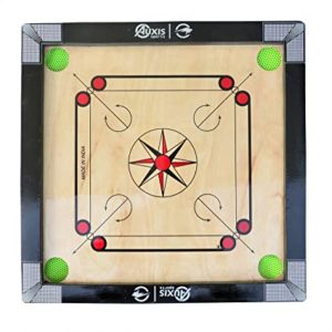 Auxis Sports Fully Glossy Finish Carrom with Rs 499 amazon dealnloot