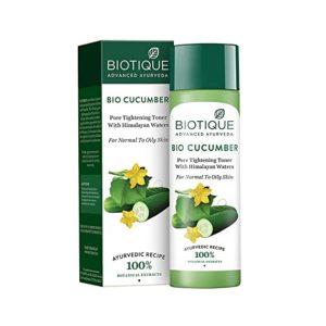 Biotique Bio Cucumber Pore Tightening Toner 120ml Rs 94 amazon dealnloot