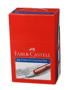 Faber Castell Correction Pen Pack of 20 Rs 186 amazon dealnloot