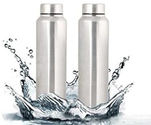 Kuber Industries Stainless Steel Water Bottle Set Rs 449 amazon dealnloot