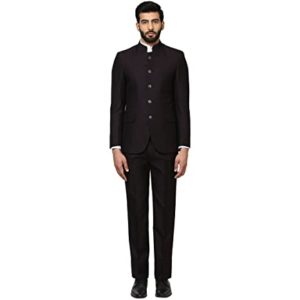Raymond Black Contemporary Fit Rayon Blend Suit Rs 2998 amazon dealnloot