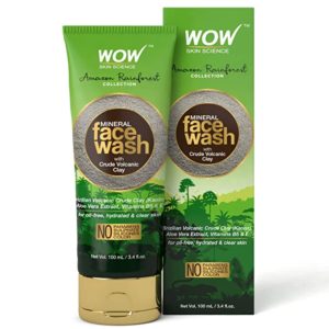 WOW Amazon Rainforest Collection Mineral Face Wash Rs 142 amazon dealnloot