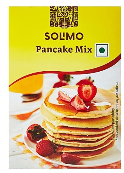 Amazon Brand - Solimo Pancake Mix, 500 g