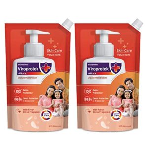 Asian Paints Viroprotek Allura Liquid Handwash Skin Rs 131 amazon dealnloot
