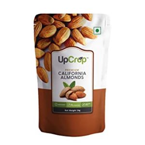 Upcrop Premium California Almonds 1kg Raw Rs 695 amazon dealnloot