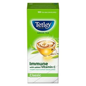 Tetley Green Tea Immune with added Vitamin Rs 25 amazon dealnloot