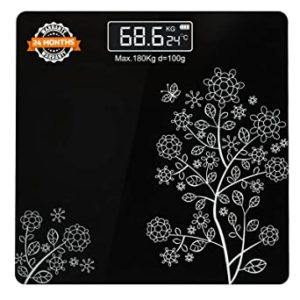 beatXP Floral Digital Bathroom Weighing Scale with Rs 499 amazon dealnloot