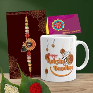 TONKWALAS Ceramic Coffee Mug 325 ml Rakhi Rs 99 amazon dealnloot