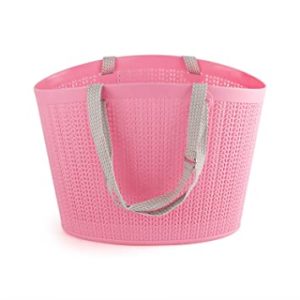 Cello Knit Style Sling Basket Pink Rs 297 amazon dealnloot