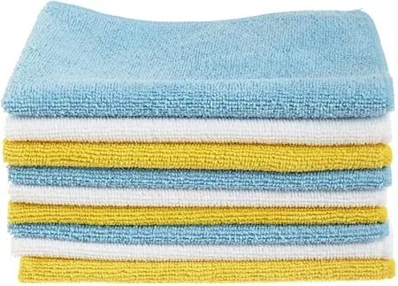 AmazonBasics Microfiber Cleaning Cloth 222 GSM Pack of 12 