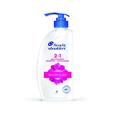Head Shoulders 2 in 1 Smooth and Silky Anti Dandruff Shampoo Conditioner 650ml 675ml
