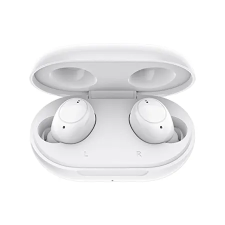 OPPO Enco Buds Bluetooth True Wireless in Ear Earbuds TWS with Mic 24H Battery Life Supports Dolby Atmos Noise Cancellation During Calls IP54 Dust Water Resistant White True Wireless 