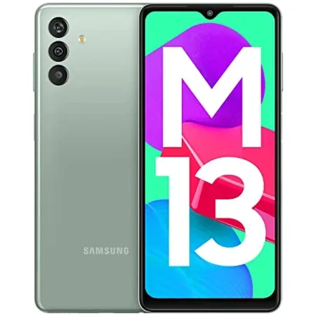 Samsung Galaxy M13 Aqua Green 6GB 128GB Storage 6000mAh Battery Upto 12GB RAM with RAM Plus