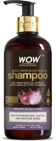WOW SKIN SCIENCE Onion Shampoo for Hair Growth and Hair Fall Control 300 ml 
