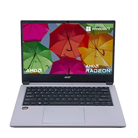 Acer One 14 Business Laptop AMD Ryzen 3 3250U Processor 8GB RAM 256GB SSD AMD Radeon Graphics Windows 11 Home Z2 493 with 35 56 cm 14 0 HD Display Rose Gold 