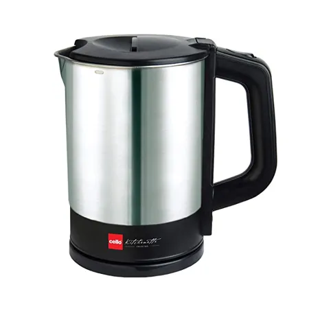 Cello 1200W Electric Kettle Black 1 L 