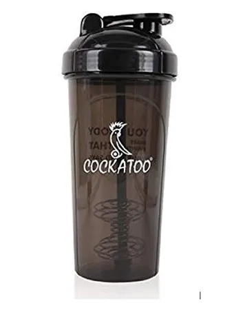 Cockatoo CS 01 Shaker Bottle Black 700 Milliliters 