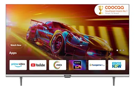Coocaa 80 cm 32 inches Frameless Series HD Ready Smart IPS LED TV 32S3U Pro Black 