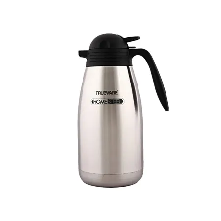 Kuber Industries Zoho Stainless Steel Kettle 2 litres Silver