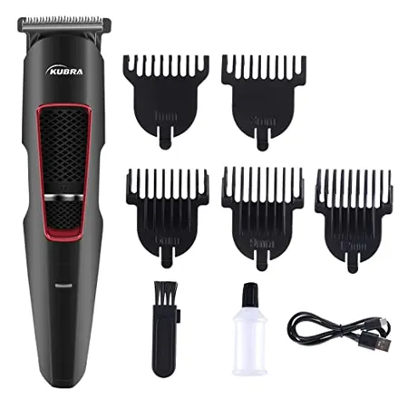 Kubra KB 2048 professional trimmer for men with T Blade Black 