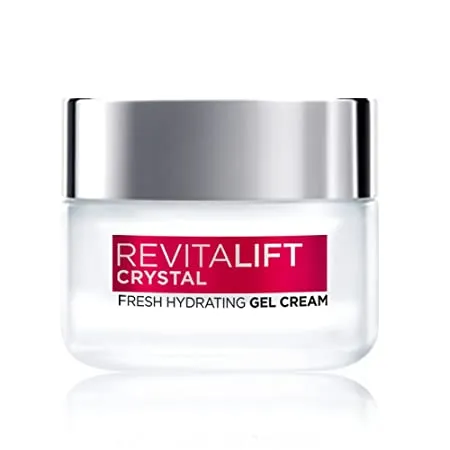 L Oreal Paris Revitalift Crystal Gel Cream Oil Free Face Moisturizer With Salicylic Acid 50 ml 