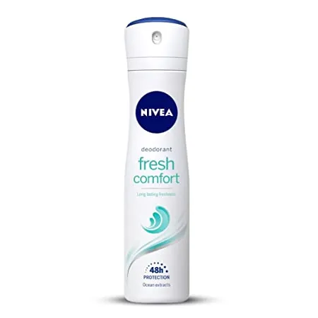 NIVEA Women Deodorant Fresh Comfort Long Lasting Freshness 48h Protection 150 ml