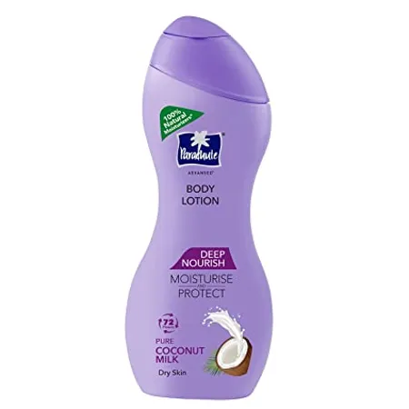 Parachute Advansed Deep Nourish Body Lotion with Pure Coconut Milk 100 Natural Dry Skin Moisturizer 250 ml