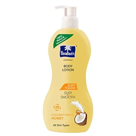 Parachute Advansed Soft Touch Body Lotion with Honey 100 Natural Dry Skin Moisturizer Silky Smooth Skin 400 ml