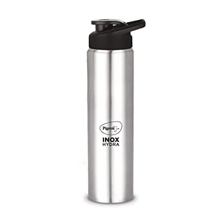 Pigeon Stainless Steel Inox Hydra 1000 Drinking Water Bottle 900 ml Silver
