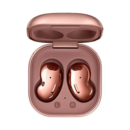 Samsung Galaxy Buds Live Bluetooth Truly Wireless in Ear Earbuds with Mic Upto 21 Hours Playtime Mystic Bronze