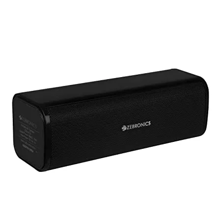 Zebronics ZEB VITA Wireless Bluetooth 10W Portable Bar Speaker With Supporting USB SD Card AUX FM TWS Call Function