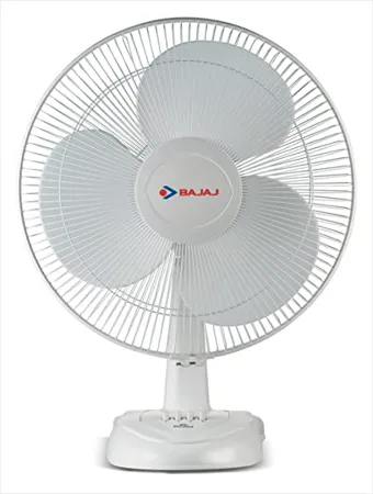 Bajaj Esteem 400mm Table Fan White 