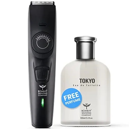 Bombay Shaving Trimmer Men 2 Year Warranty Trimer of Man Hair Trimmer for Men Shaving Machine Cordless With Men s Fragrance worth Rs 795 FREE 20 length Settings Flash Charging