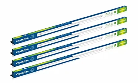 Crompton Laser Ray Neo 20W LED Batten Cool Daylight Pack of 4