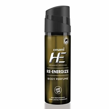 HE Re Energize Body Perfume for Men Long Lasting Re Freshing Woody Aromatic Spicy Notes 120ml