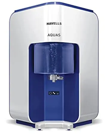 Havells Aquas 7 Litre RO UF with 5 Stages Purification Water Purifier White Blue 