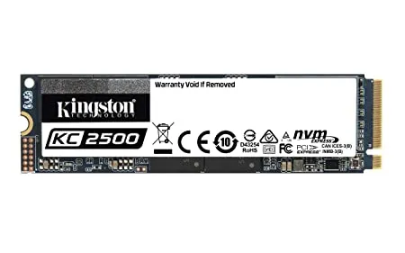 Kingston KC2500 NVMe PCIe SSD SKC2500M8 2000G M 2 2280 Internal PCI Express NVMe PCI Express NVMe 3 0 x4 