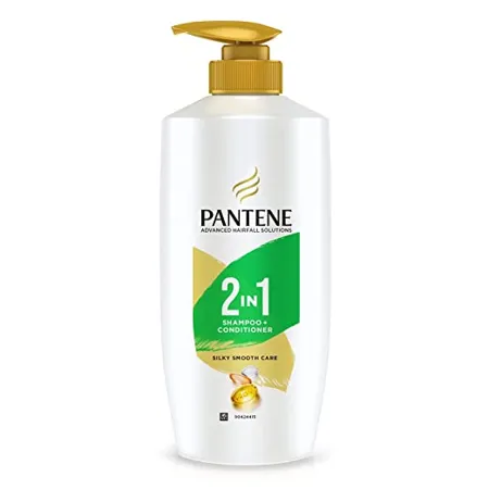 Pantene advanced hairfall solution 2 in 1 Silky Smooth Care Shampoo Conditioner 650 ml